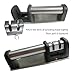 Knife Sharpener, High Grade Knife Sharpener with 2 Stage Coarse and Extra-Fine Sharpening System for Steel and Ceramic Knives in all Sizes, Black Color