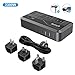 Rainyb Power Converters 2300-Watt Step Down 220V to 110V Voltage Converter & International Travel Adapter 220V to 110V Voltage Converter with 8A 3 USB Ports,Type-C and UK/AU/US/EU Plug Adapter