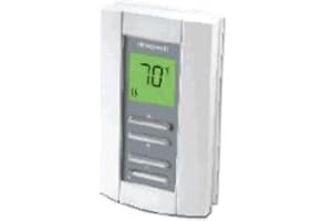 Honeywell TL7235A1003 Line Volt Pro Non-Programmable Digital Thermostat with Electronic Temperature Control, 240-Volt