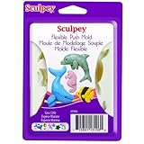Sculpey Flexible Push Clay Mold, Sea Life