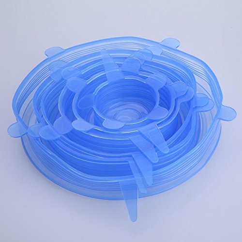 Comfures Stretchable Food Silicone Lid, 6 pieces - Silicone Stretch Lids - Stretch & Seal Lids - Pack Of Various Sizes… 6 Comfures Stretchable Food Silicone Lid, 6 pieces - Silicone Stretch Lids - Stretch & Seal Lids - Pack Of Various Sizes… - Image 7