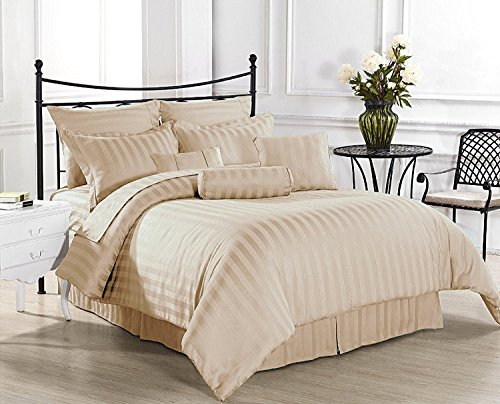 BhaiJi's XXL King Size 100% Pure Cotton BedSheet 108x108 Inch- 220 TC Beige 1 BhaiJi's XXL King Size 100% Pure Cotton BedSheet 108x108 Inch- 220 TC Beige