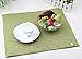 Set of 2 Dish Drying Mat Microfiber - Dual Surface Fast Absorbent Washable Sage-green (16 by 19 inches) - by Utopia Kitchen
