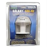 Shakespeare SRA40 3 1/2 inch dia Low-profile Sirius Satellite Radio Antenna with SM31 Pedestal Mount Kit and 25 foot Cable