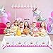 2Pk Larger Size Unicorn Plastic Table Cover,Disposable Unicorn Tablecloth, Magical Unicorn Party Supplies - 53 x 90 Inches (2pk)
