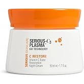 Serious Skincare Vitamin C Restore Night Cream, Face Moisturizer, 1.7 oz