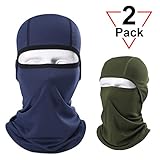 AXBXCX 2 Pack or 1 Pack Balaclava - Breathable Face Mask Windproof Dust Sun UV Protection