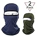 AXBXCX 2 Pack or 1 Pack Balaclava - Breathable Face Mask Windproof Dust Sun UV Protection