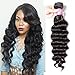 Star Show Hair Loose Deep Wave Bundle 1 Piece For Sale Malaysian Virgin Hair Loose Curly Wave Unprocessed Human Hair Extension 10 inch Single Bundle