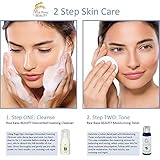 Rice Kasu Beauty Travel Skin Care Set, Rose Geranium, 2.71 Fluid Ounce