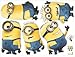 5 Minions Despicable Me 2 Removable Wall Stickers Decal Kids Room Home Decor | Add to watch list