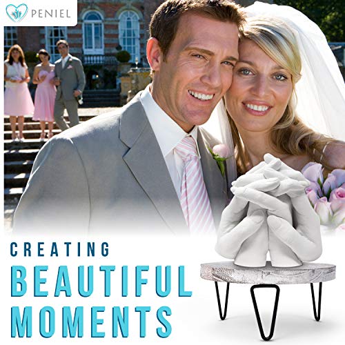 PENIEL Hand Casting Kit with Wooden Stand and Crafting Supplies Non