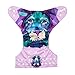 ALVABABY Cloth Diaper One Size Adjustable Reuseable Washable Girls Nappy Diapers One Pack with 2 Inserts YD111