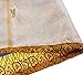 Lovezesent Women's African Printed Pleated Maxi Dress High Waist A Line Skirt Yellow Large