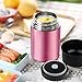 SSAWcasa Vaccum Flask for Hot Food, 27oz Soup Container for Adults, Wide Mouth Stainless Steel Food Jar, Insulated Lunch Container with Spoon & Handle, Leak Proof Thermal Bento Box Flask Meal Carrier