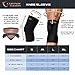 Copper Tough Compression Knee Brace - High Performance Copper Compression Sleeve for Enhanced Circulation, Recovery, Joint Pain and Support for Men and Women - Athletic or Everyday Use - Medium