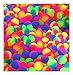 SNInc. ICY Balls in Bright 2 Two Tone Colors - 27mm Bouncy Balls for Kids - Bulk Pack of 144.