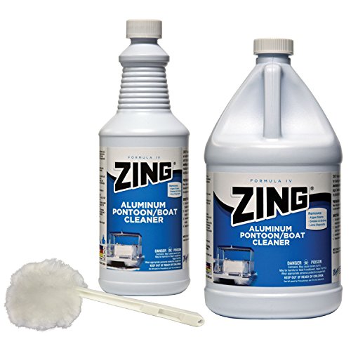 Zing 10011 Professional Aluminum Pontoon & Boat Cleaner - 1 Quart