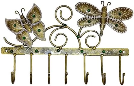 Aagam Art Butterfly Key Holder 7 Hook