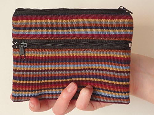 Ethically Sourced Coin Purse / Pouch, Handwoven, Set of 2