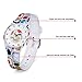 Zeiger KW014 Kids Children Girls Women Teen Watch, Time Teacher Super Thin Watch Dial Comfortable with Soft Strap (Pebble)