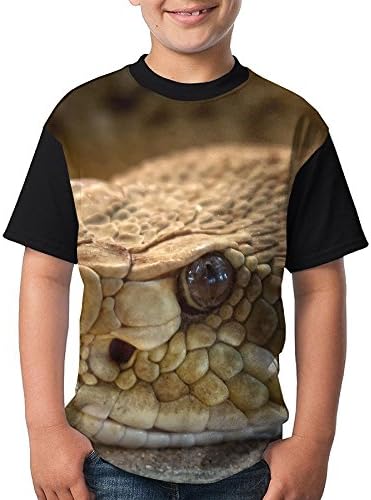 Kid T-Shirt Snake Viper Soft Teens Tee Shirt 2018 Summer Unisex Tops S