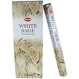 Hem White Sage Tubes Incense, 20g, Box of Six