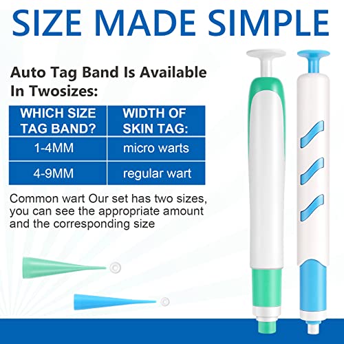 Skin Tag Removal Kit - Fast-Acting, Safe, and Effective Skin Tag Remover for All Skin Types -Complete Skin Tag Removal Kit with Detailed Instructions- Achieve Clear, Smooth Skin Quickly and Painlessly