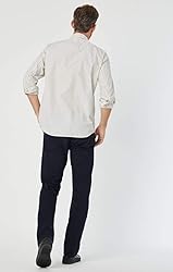 Mavi Men's Zach Straight Leg, Dark Navy Twill, 34/32