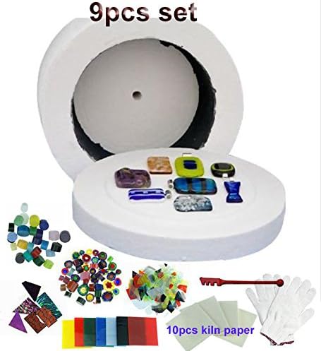 Promotion Professional Extra Large Microwave Kiln Kit 9 Piece Set-USPS fast shipping