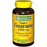 Super Guarana 1200 mg Good 'N Natural 90 Tabs