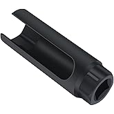 VEHIRANS Professional O2 Oxygen Sensor Socket 1/2” Drive x 7/8” (22mm) with Side Cutout Wire Gate - O2 Sensor Remover and Ins