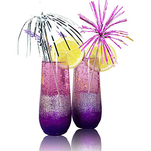 SFYDOM Cocktail Picks Firework Party Picks SFYDOM 400 PCS Firework Cake Toppers, Sandwich & Cocktail Picks, Toothpicks for Cakes Decoration, Party Supplies, Christmas Decoration.