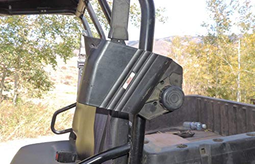 UTV Gun Boot Scabbard Rack Carrier for Utility vehicles Polaris Kawasaki Can Am, Yamaha Wolverine and Viking, Arctic Cat, Kubota, John Deere or other UTV's Polaris Yamaha Ranger Can Am