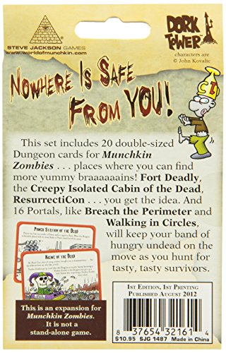 Munchkin Zombies 3 Hideous Hideouts