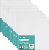 EXERZ Canvas Panels 20x20cm 12pcs - 100% Cotton 280gsm Triple Primed view 7