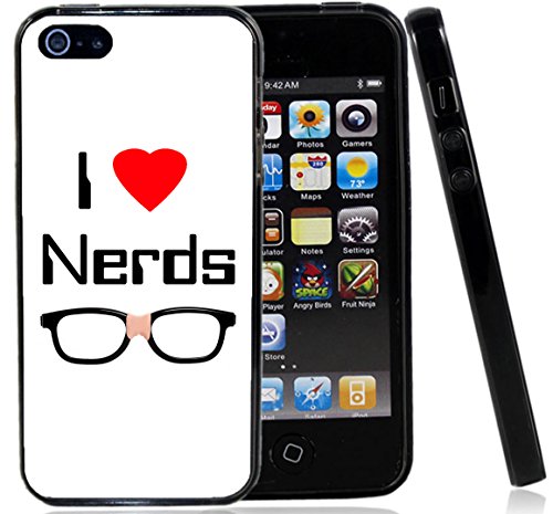 IP5 I Heart Love Nerds Iphone5 5G Case Cover