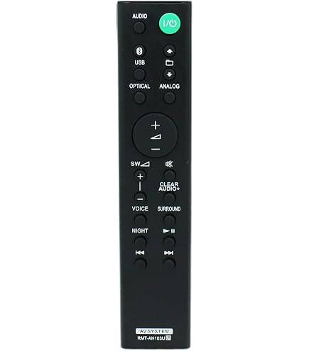 Control Remoto Ah103u Compatible Con Sound Bar Ht-ct80 Y Otros con