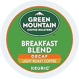 Green Mountain Coffee Decaf Breakfast Blend, K-Cup Portion Pack for Keurig K-Cup Brewers (Pack of 48)