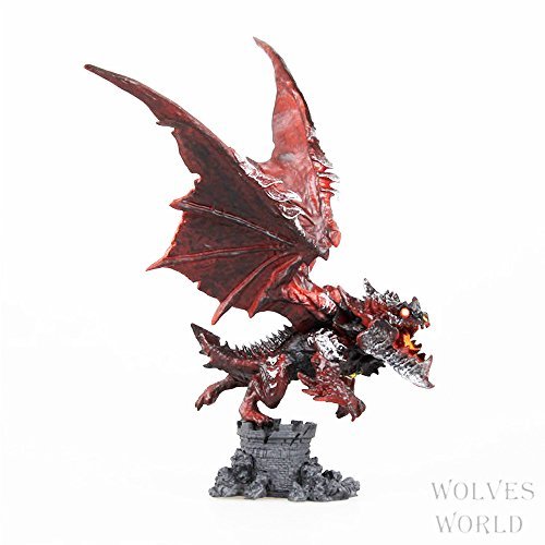 OK-STORE WOW World of Warcraft Blizzcon Deathwing Figure Dethling Statue bust