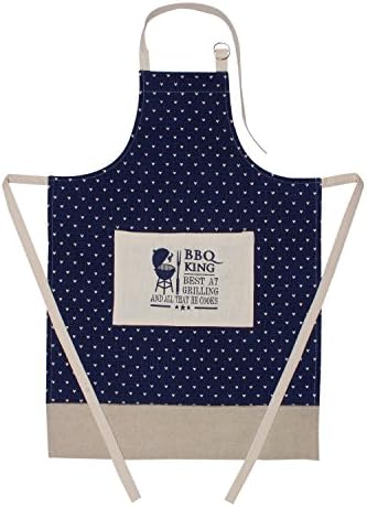 HOME FIBER Cotton And Flux Fabric With Pigment And Gel Print Along With Embroidary Apron,