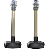 NATHAN NS4596 Hydration Bottle, Portable Water Bottle, Extended Straw, 2 Pack, Running, Trail Running