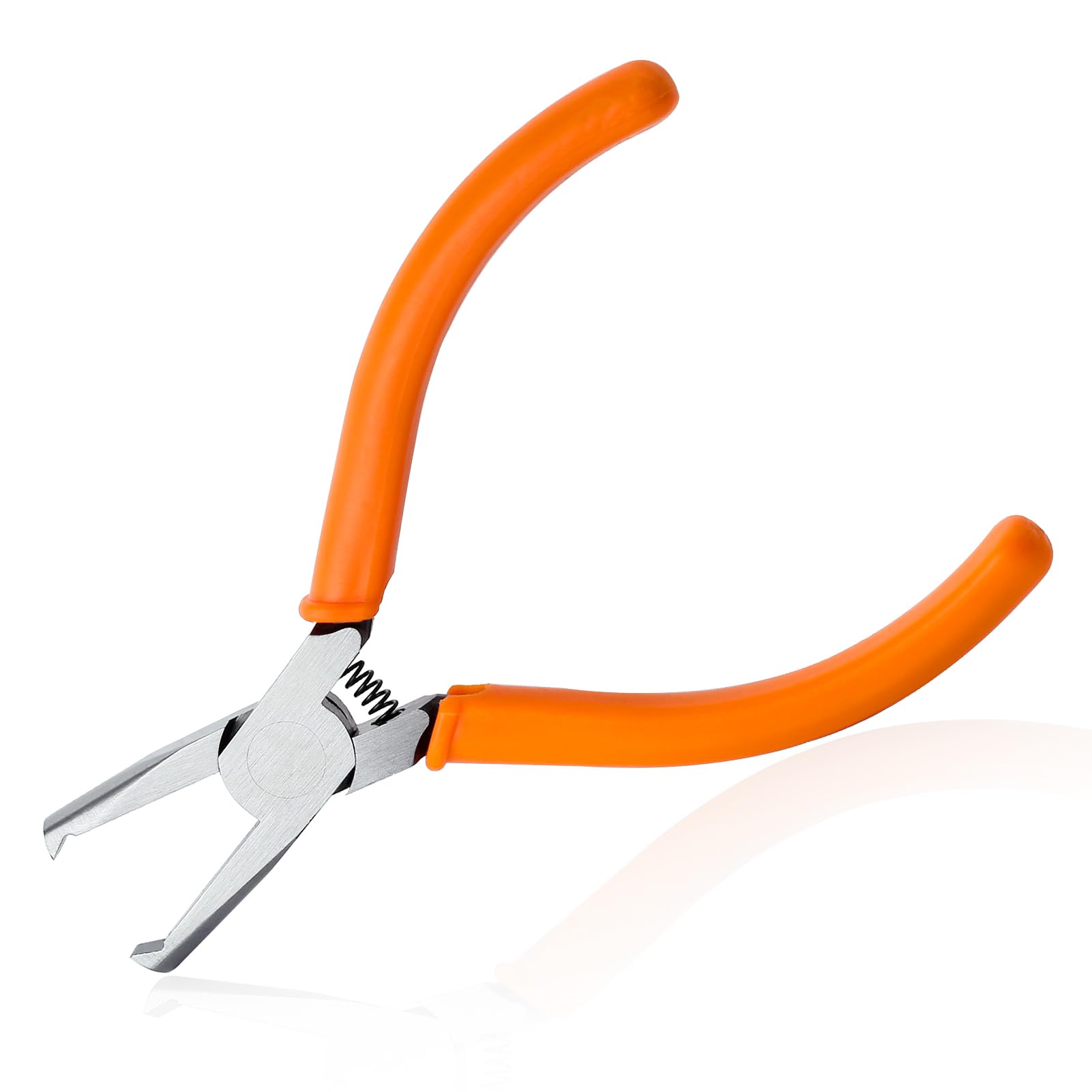 SPEEDWOX 5" Transverse End Cutter with Flush Jaw 7mm SMT/SMD Chip Cutters Side Cutting Pliers Front Angle Cutter Model Nipper Plastic Model Tools for Quick Removal of PCB Surface Mount Components