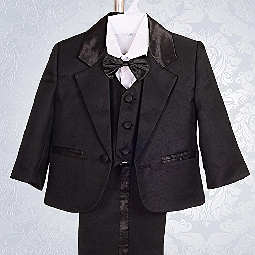 Dressy Daisy Baby Boy' Pcs Set Formal Tuxedo Suits No Tail