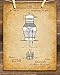 Fox Whiskey Still - Classic Home Bar Decor, Pub and Man Cave Decorations, Liquor Drinks Making Poster, Vintage Gift for Distillery and Whiskey Lovers, 11x14 Unframed Patent Print Poster