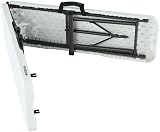 Lifetime 80305 6 ft Fold in Half Bench White 0.9 x 0.5 in Leg Tubing view 7