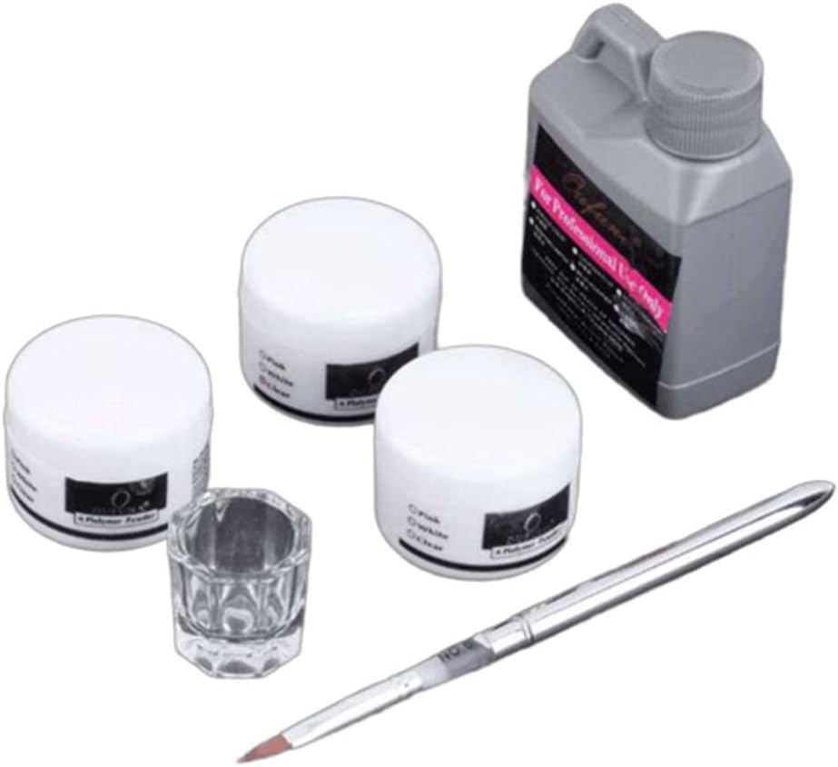 Nail Art Set Acrylic Powder Liquid Brush Nail Art Tools Kit Decoration Tools Professional Manicure Set