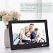 7 inch Digital Picture Photo Frame,ArzopaHD IPS Widescreen Electronic Picture Digital Support Picture Video (1080P) with Auto-Rotate,MP3 Music,Calendar,Remote Control Blackthumb 1