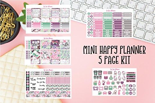 Koala Bloom Planner stickers Weekly Kit Mini Happy Planner sticker