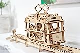 UGears Wooden Puzzle, 3D Mechanical Craft Set, Christmas and Thanksgiving Gift, Engineering Adult Game, DIY Brain Teaser